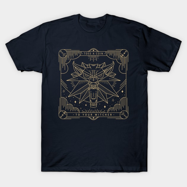 Witcher T-Shirt by LoreleyPanacoton